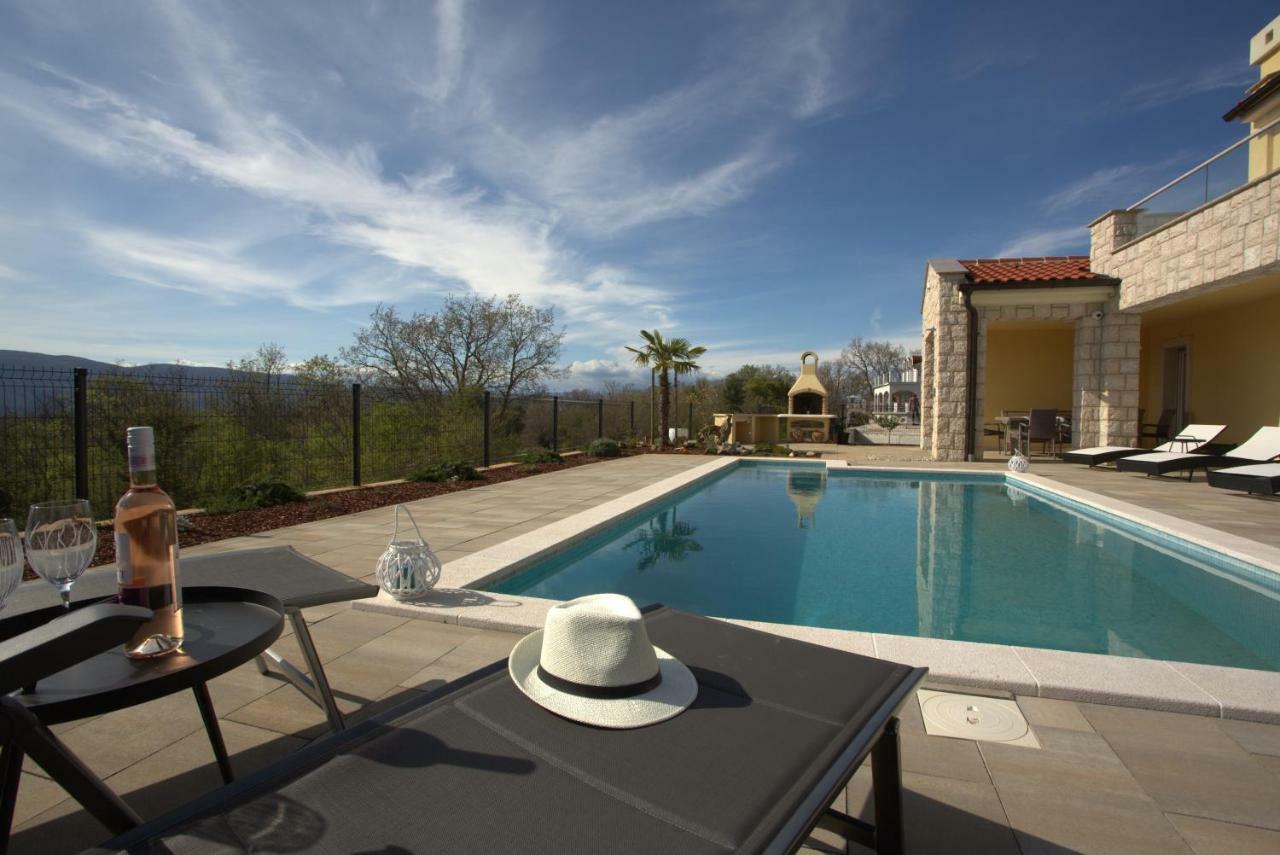 Luxury Villa Lidija Brzac Buitenkant foto